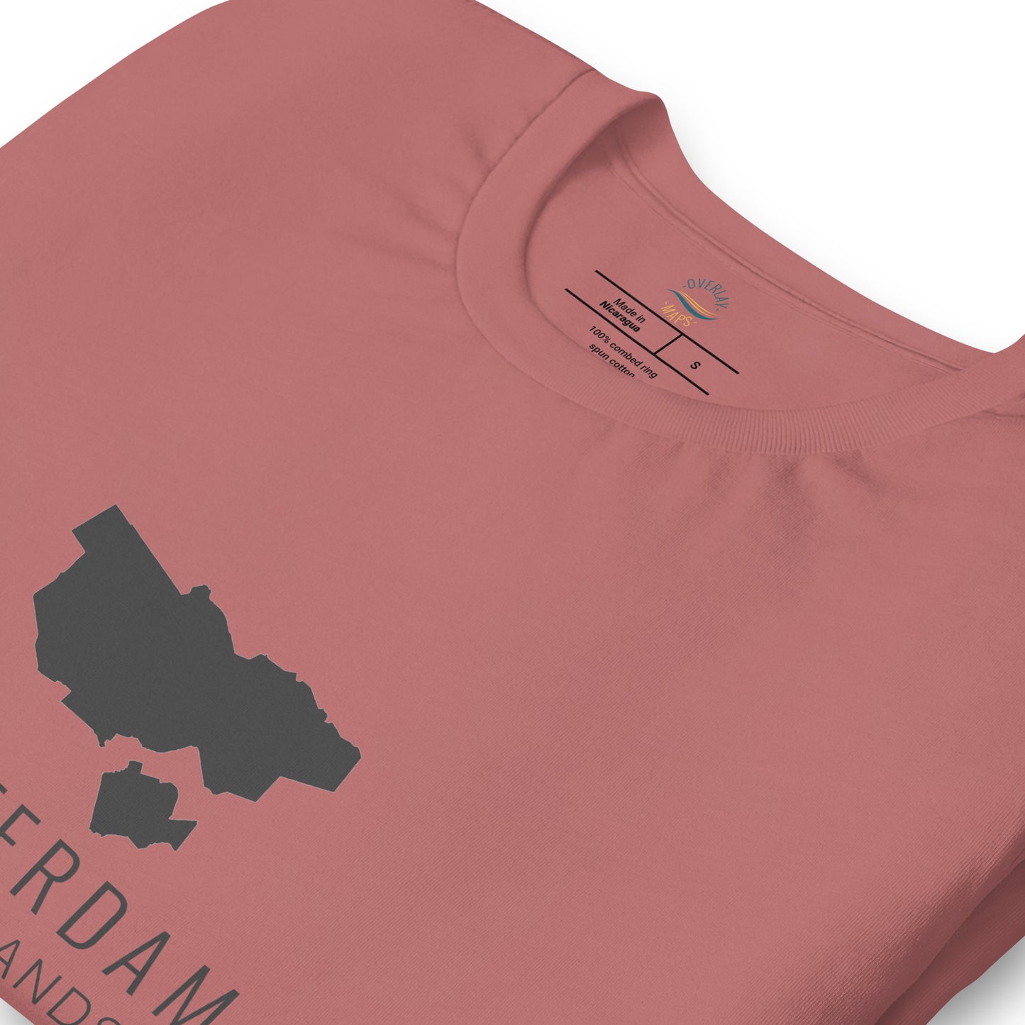 Amsterdam, Niederlande | Karte Unisex T-Shirt