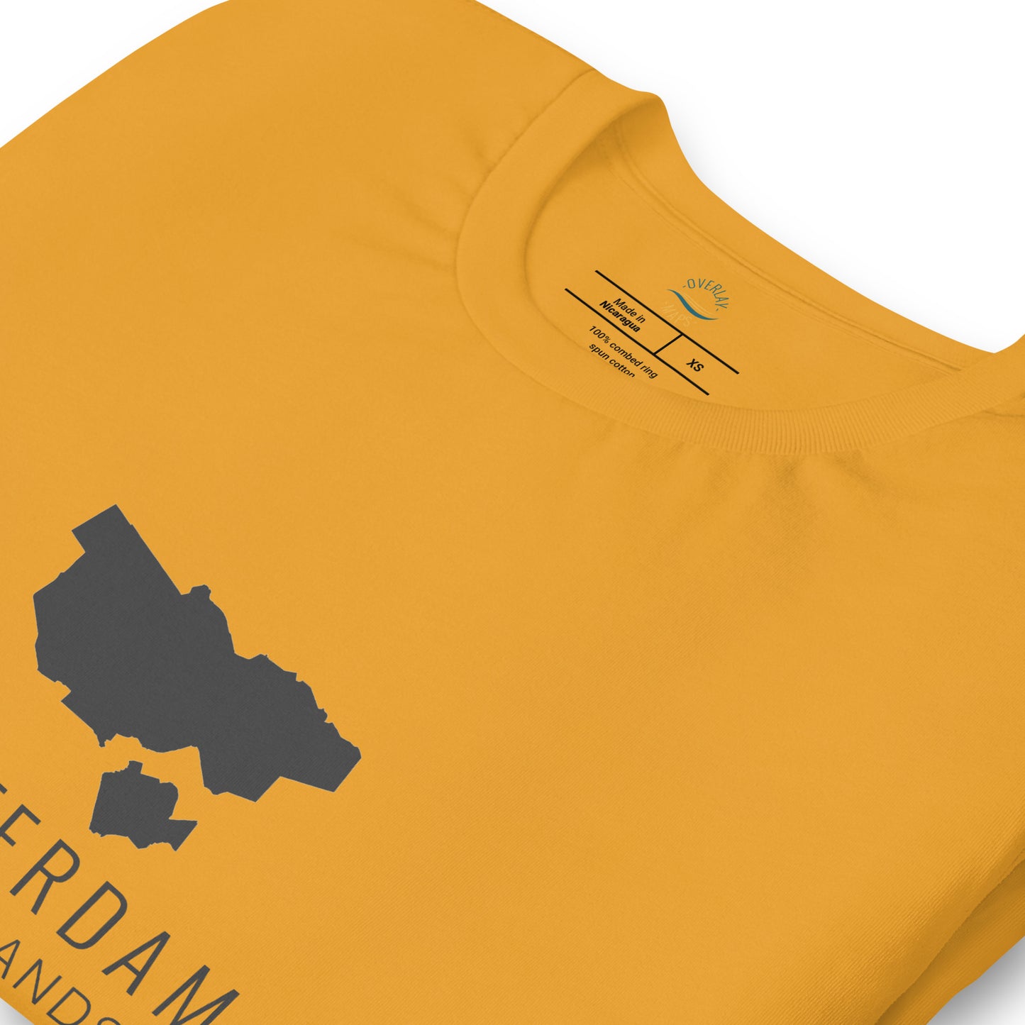 Amsterdam, Niederlande | Karte Unisex T-Shirt